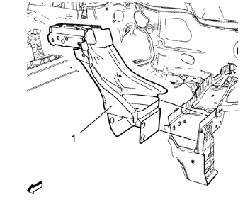 Chevrolet Cruze. Front End Upper Tie Bar Replacement (MAG-Welding)