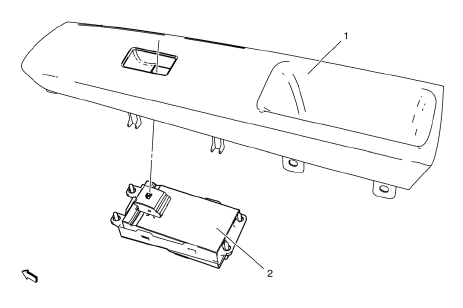 Chevrolet Cruze. Front Side Door Window Switch Replacement - Right Side