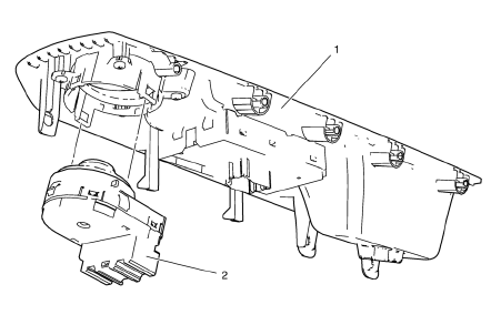 Chevrolet Cruze. Outside Remote Control Rearview Mirror Switch Replacement