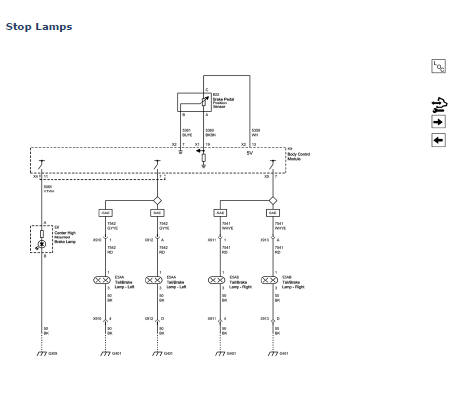 Chevrolet Cruze. Headlights/Daytime Running Lights (DRL) Schematics