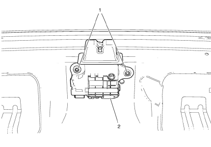 Chevrolet Cruze. Rear Compartment Lid Latch Replacement