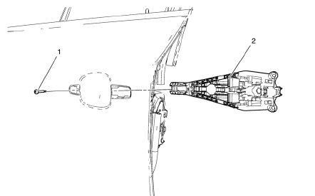 Chevrolet Cruze. Front Side Door Outside Handle Housing Replacement