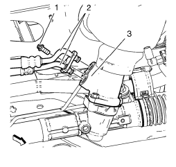 Chevrolet Cruze. Steering Gear Replacement (Hydraulic Power Steering)