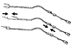 Disconnect the SIR deployment harness from the power source after the