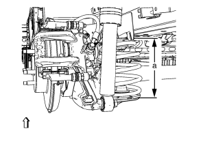 Note: The axle bushing bolts and nuts must be tightened with the