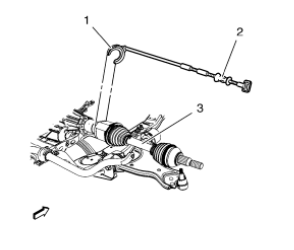 Chevrolet Cruze. Front Wheel Drive Shaft Replacement - Right Side