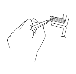 Warning: If the vehicle interior is exposed to moisture and becomes